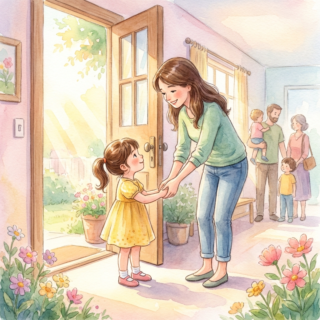 Day 1 story page — Meet the idea